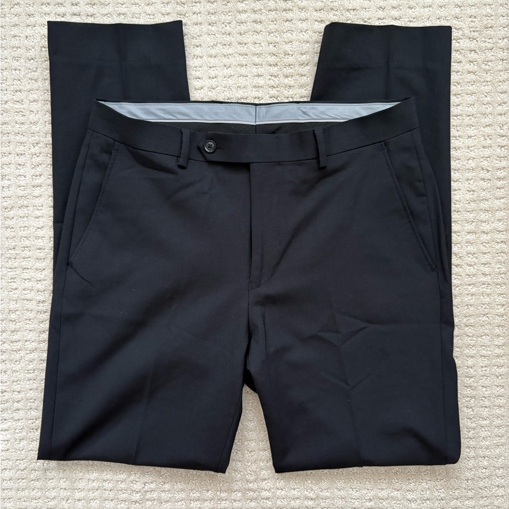 Bar III Men's Black Skinny Fit Dress Pants